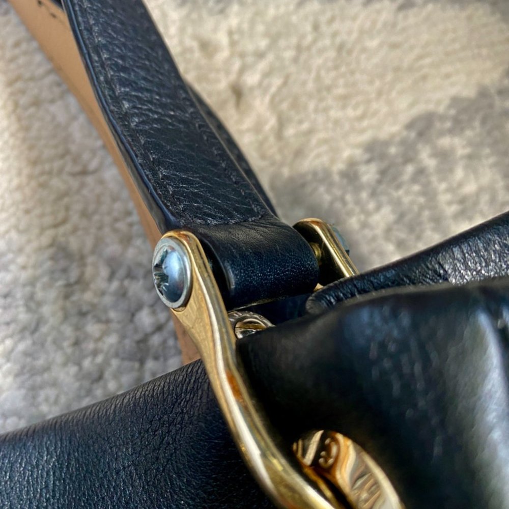 Henri Bendel Supple Black Leather Bag - Picture 9 of 15
